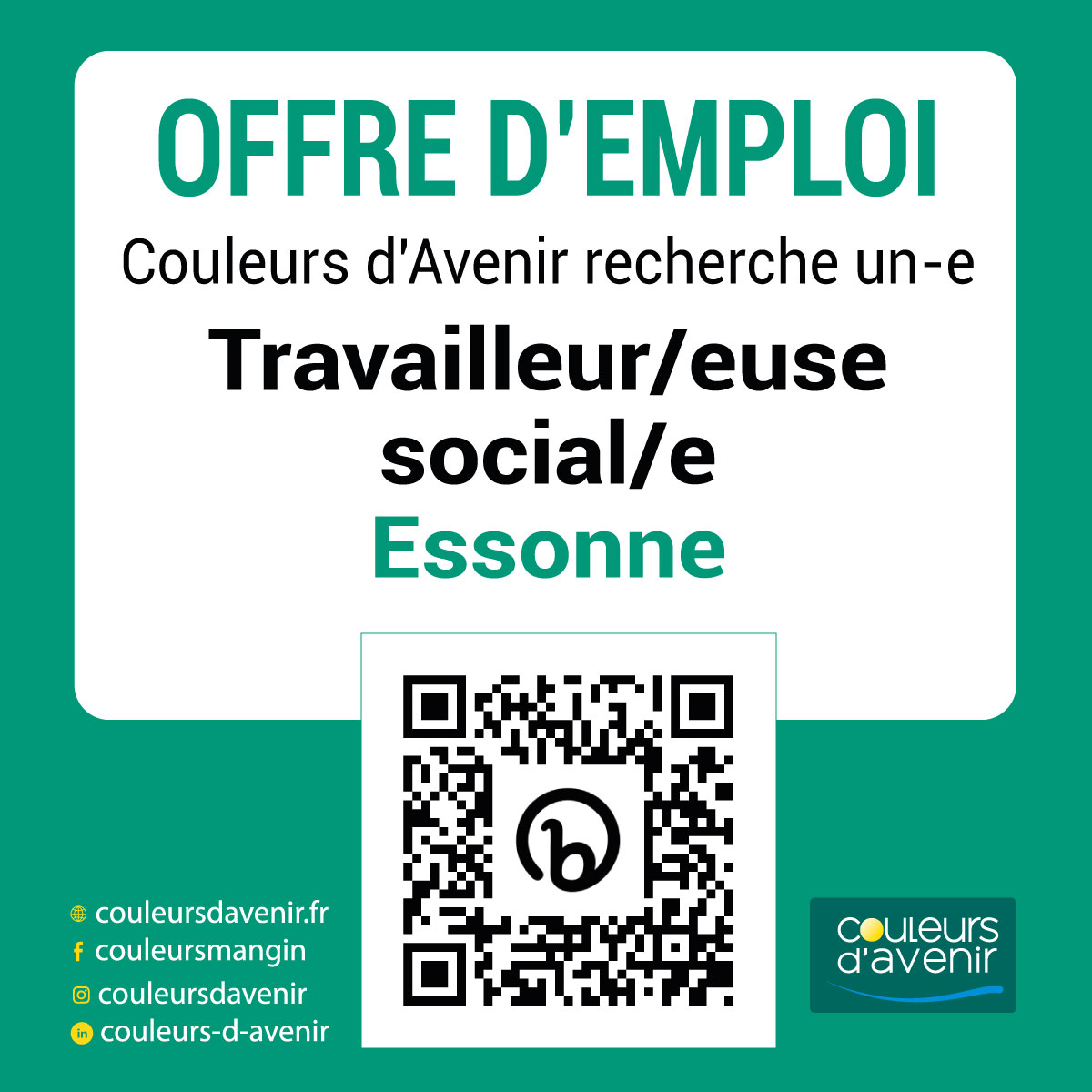 Travailleur/euse social/e (Essonne)